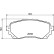 Kit de plaquettes de frein, frein à disque 8DB 355 020-901 Hella, Vignette 7