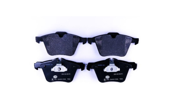 Kit de plaquettes de frein, frein à disque 8DB 355 020-921 Hella