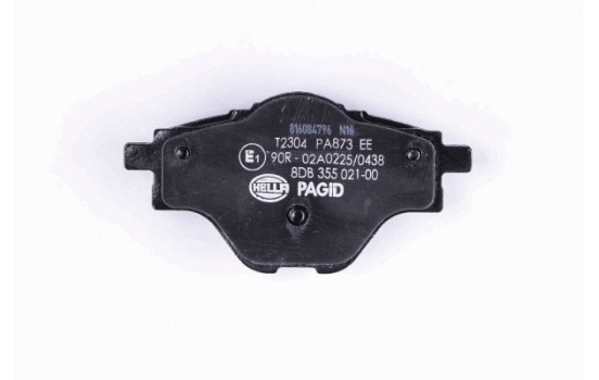 Kit de plaquettes de frein, frein à disque 8DB 355 021-001 Hella, Image 2