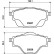 Kit de plaquettes de frein, frein à disque 8DB 355 021-001 Hella, Vignette 7