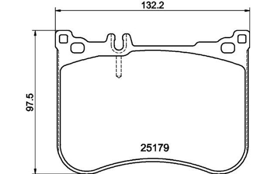 Kit de plaquettes de frein, frein à disque 8DB 355 021-211 Hella, Image 7