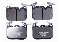 Kit de plaquettes de frein, frein à disque 8DB 355 021-271 Hella