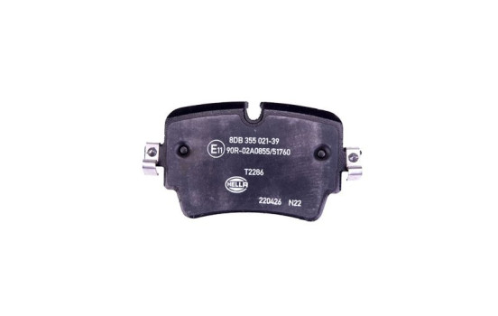 Kit de plaquettes de frein, frein à disque 8DB 355 021-391 Hella, Image 2