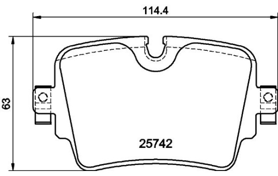 Kit de plaquettes de frein, frein à disque 8DB 355 021-391 Hella, Image 4