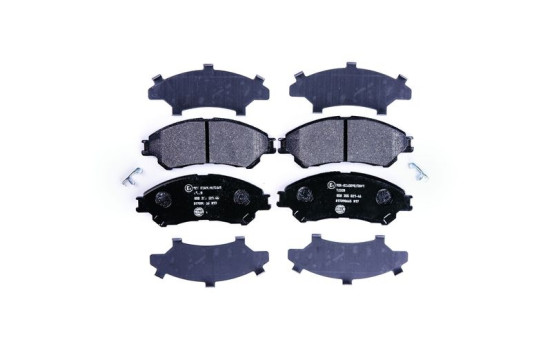 Kit de plaquettes de frein, frein à disque 8DB 355 021-461 Hella