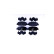 Kit de plaquettes de frein, frein à disque 8DB 355 021-471 Hella