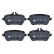 Kit de plaquettes de frein, frein à disque 8DB 355 021-511 Hella, Vignette 3