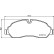 Kit de plaquettes de frein, frein à disque 8DB 355 021-571 Hella