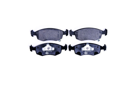 Kit de plaquettes de frein, frein à disque 8DB 355 021-751 Hella
