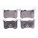 Kit de plaquettes de frein, frein à disque 8DB 355 021-771 Hella