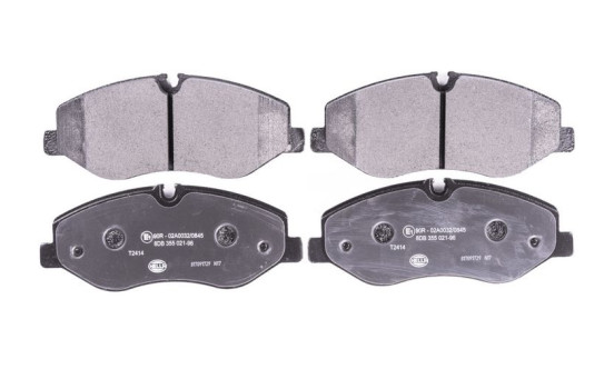 Kit de plaquettes de frein, frein à disque 8DB 355 021-961 Hella, Image 2