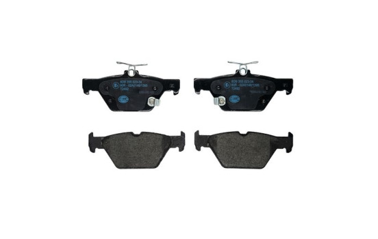 Kit de plaquettes de frein, frein à disque 8DB 355 023-341 Hella