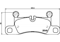 Kit de plaquettes de frein, frein à disque 8DB 355 023-371 Hella