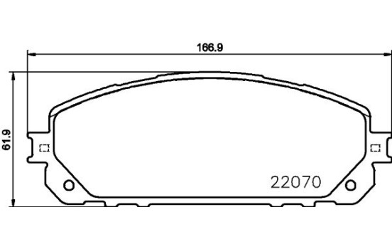 Kit de plaquettes de frein, frein à disque 8DB 355 023-391 Hella, Image 4