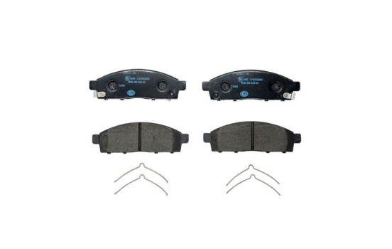 Kit de plaquettes de frein, frein à disque 8DB 355 023-401 Hella