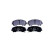 Kit de plaquettes de frein, frein à disque 8DB 355 024-621 Hella