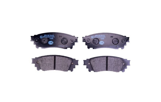 Kit de plaquettes de frein, frein à disque 8DB 355 024-631 Hella
