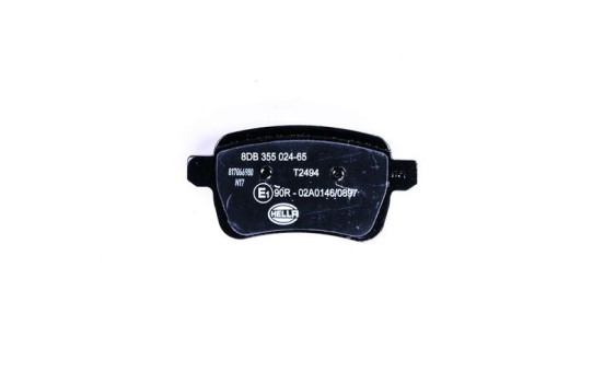 Kit de plaquettes de frein, frein à disque 8DB 355 024-651 Hella, Image 2