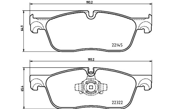 Kit de plaquettes de frein, frein à disque 8DB 355 024-741 Hella, Image 4