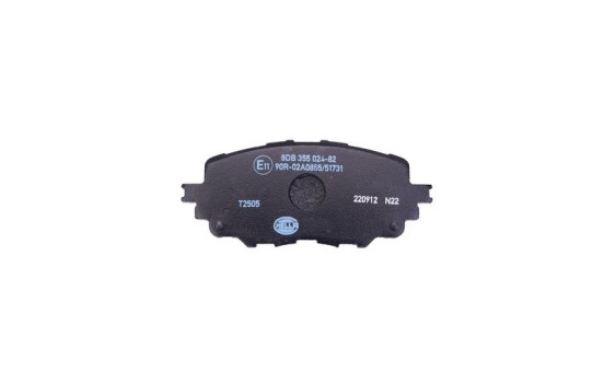 Kit de plaquettes de frein, frein à disque 8DB 355 024-821 Hella, Image 2