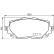 Kit de plaquettes de frein, frein à disque 8DB 355 024-821 Hella, Vignette 4
