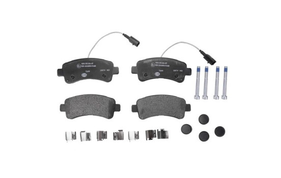 Kit de plaquettes de frein, frein à disque 8DB 355 024-871 Hella