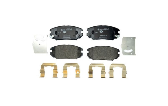 Kit de plaquettes de frein, frein à disque 8DB 355 024-891 Hella
