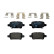 Kit de plaquettes de frein, frein à disque 8DB 355 024-911 Hella, Vignette 4