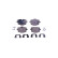 Kit de plaquettes de frein, frein à disque 8DB 355 024-921 Hella