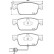 Kit de plaquettes de frein, frein à disque 8DB 355 024-951 Hella
