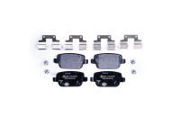 Kit de plaquettes de frein, frein à disque 8DB 355 025-351 Hella