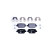 Kit de plaquettes de frein, frein à disque 8DB 355 025-371 Hella