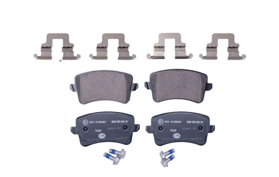 Kit de plaquettes de frein, frein à disque 8DB 355 025-391 Hella, Image 2