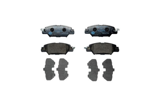 Kit de plaquettes de frein, frein à disque 8DB 355 025-461 Hella