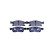 Kit de plaquettes de frein, frein à disque 8DB 355 025-541 Hella