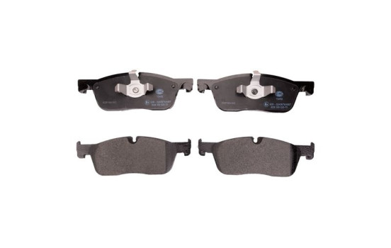 Kit de plaquettes de frein, frein à disque 8DB 355 025-701 Hella