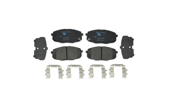 Kit de plaquettes de frein, frein à disque 8DB 355 025-791 Hella