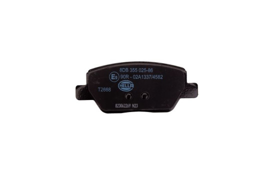 Kit de plaquettes de frein, frein à disque 8DB 355 025-861 Hella, Image 2