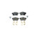 Kit de plaquettes de frein, frein à disque 8DB 355 031-811 Hella