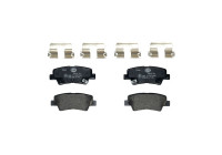 Kit de plaquettes de frein, frein à disque 8DB 355 031-821 Hella