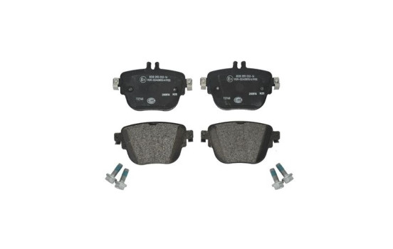 Kit de plaquettes de frein, frein à disque 8DB 355 032-161 Hella