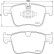 Kit de plaquettes de frein, frein à disque 8DB 355 036-491 Hella, Vignette 4
