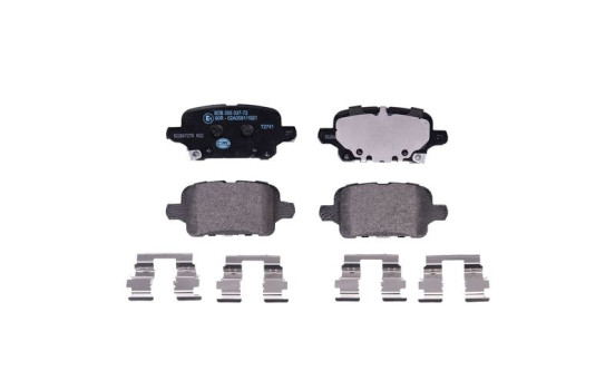 Kit de plaquettes de frein, frein à disque 8DB 355 037-721 Hella