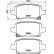 Kit de plaquettes de frein, frein à disque 8DB 355 037-721 Hella, Vignette 4