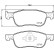 Kit de plaquettes de frein, frein à disque 8DB 355 037-741 Hella