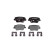 Kit de plaquettes de frein, frein à disque 8DB 355 037-891 Hella