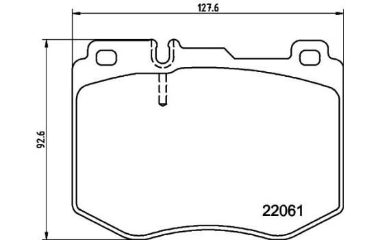 Kit de plaquettes de frein, frein à disque 8DB 355 037-971 Hella, Image 4