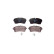 Kit de plaquettes de frein, frein à disque 8DB 355 039-281 Hella