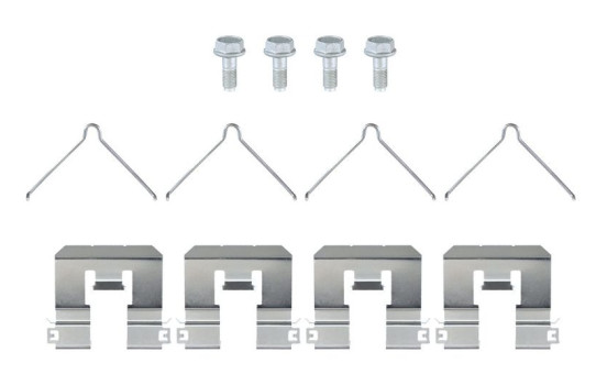 Kit de plaquettes de frein, frein à disque 8DB 355 039-391 Hella, Image 4