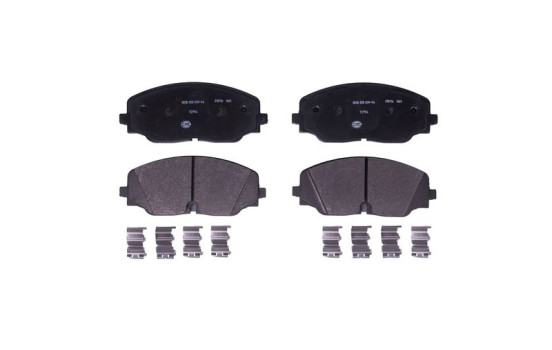 Kit de plaquettes de frein, frein à disque 8DB 355 039-941 Hella